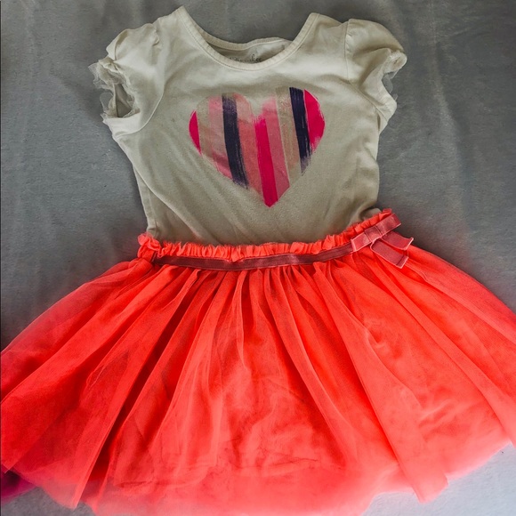 Lot of 2 Tulle Twirl Spring Dresses Girls sz 5T - Picture 3 of 8